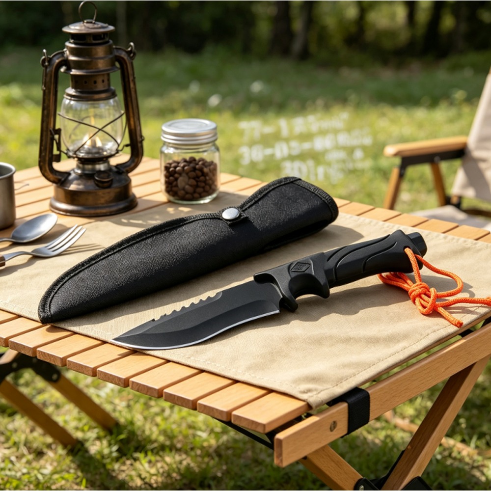 Edc Carry Fixed Blade Knife - 다용도 캠핑 생존 EDC 나이프 고경도