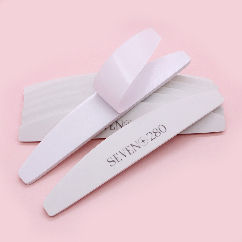 Nail File Titanium - 12개입 곡선형 교체용 네일 파일 240