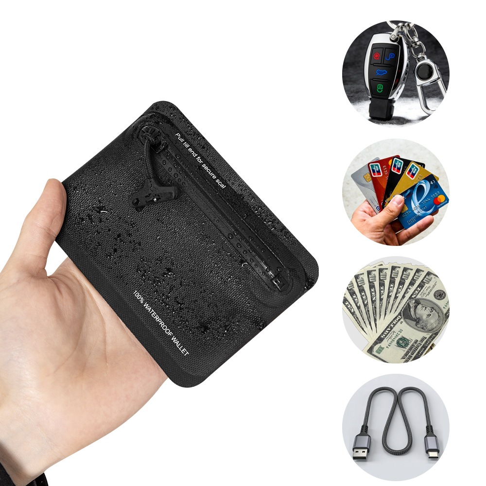 Edc Carry Coins - 방수 지퍼 동전 지갑 야외용 경량