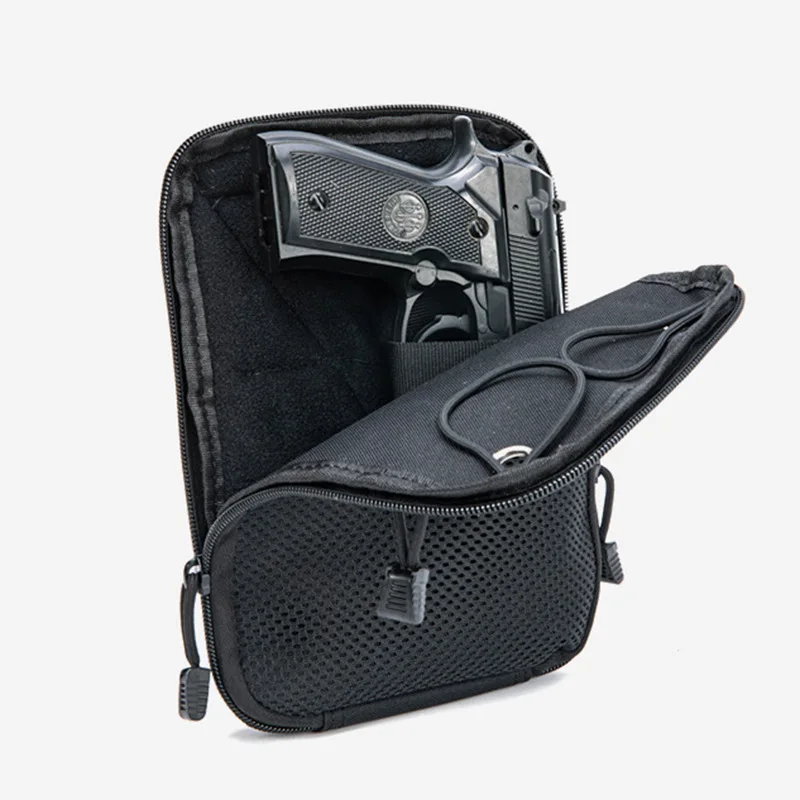 Edc Concealed Carry Fanny Pack - Molle 전술 숨겨진 총 홀스터 파우치