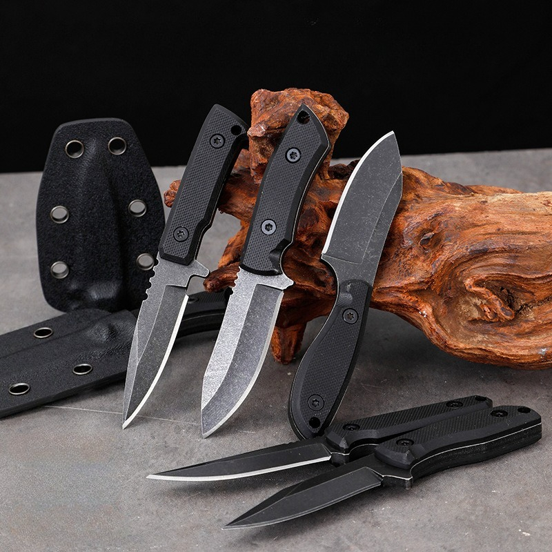 Edc Carry Fixed Blade Knife - 5CR15 스테인레스 스틸 소형 고정 블레이드