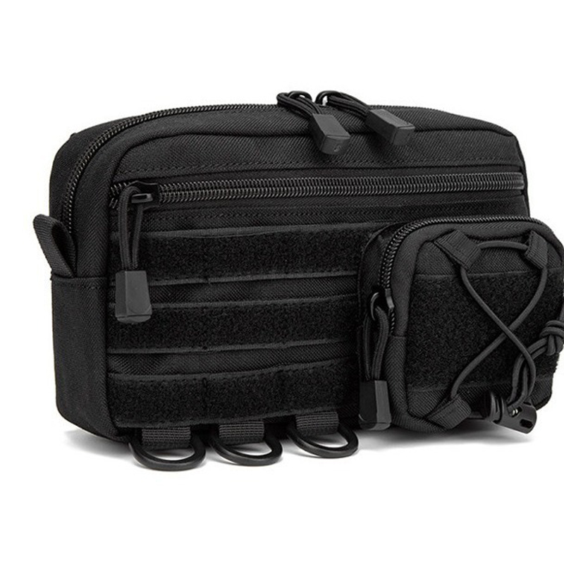 Edc Front Carry Bag - 몰레 수평형 전술 관리 파우치 앞면