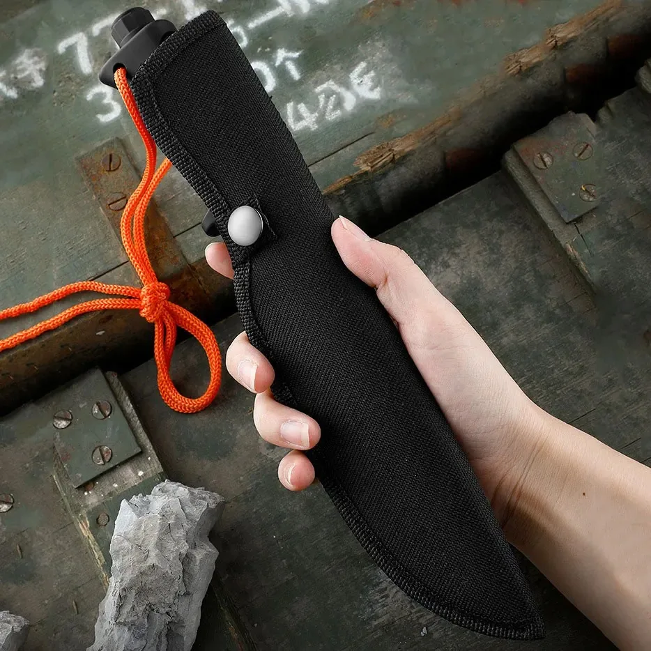Edc Carry Fixed Blade Knife - 야외용 EDC 고경도 고정날 나이프, 다용도