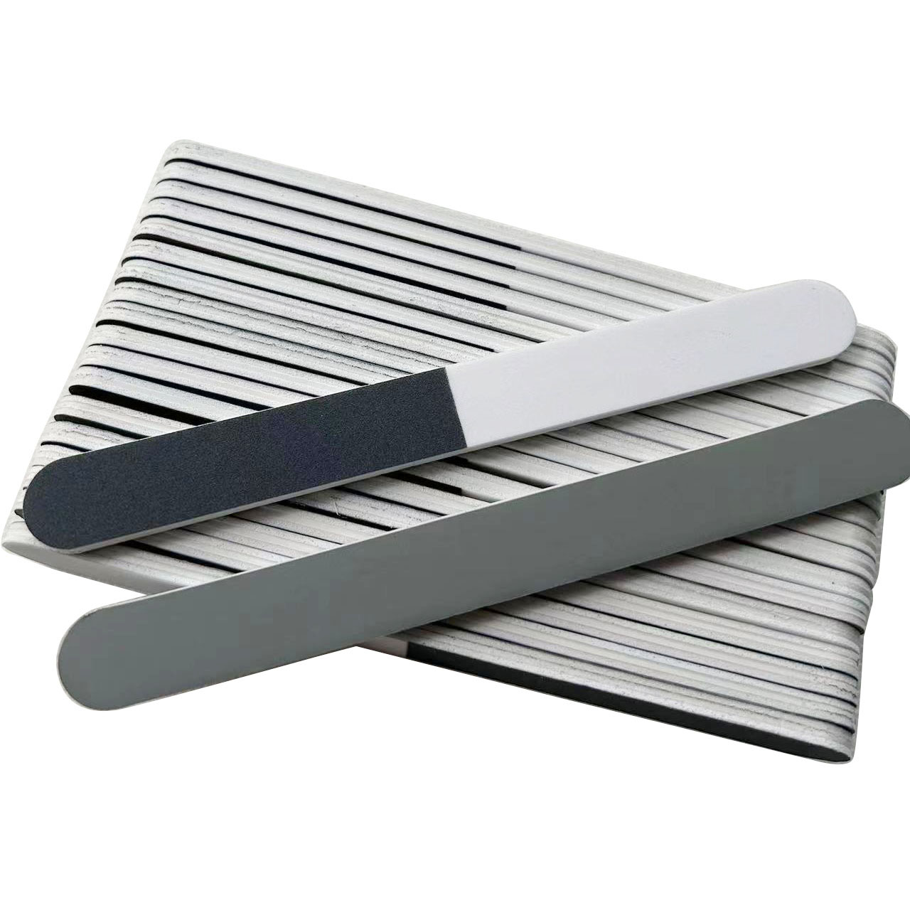 Nail File Titanium - 20개/세트 3단계 광택 파일 네일 버퍼