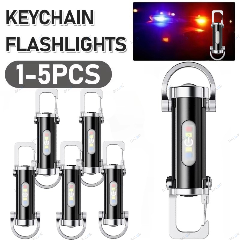 Keychain Flashlight - 강력한 EDC LED 손전등 키 체인