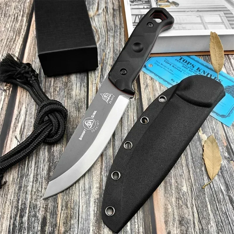 휴대용 D2강 고정날 야외 생존 나이프 나일론 유리 섬 - Edc Carry Fixed Blade Knife 리뷰 및 가격