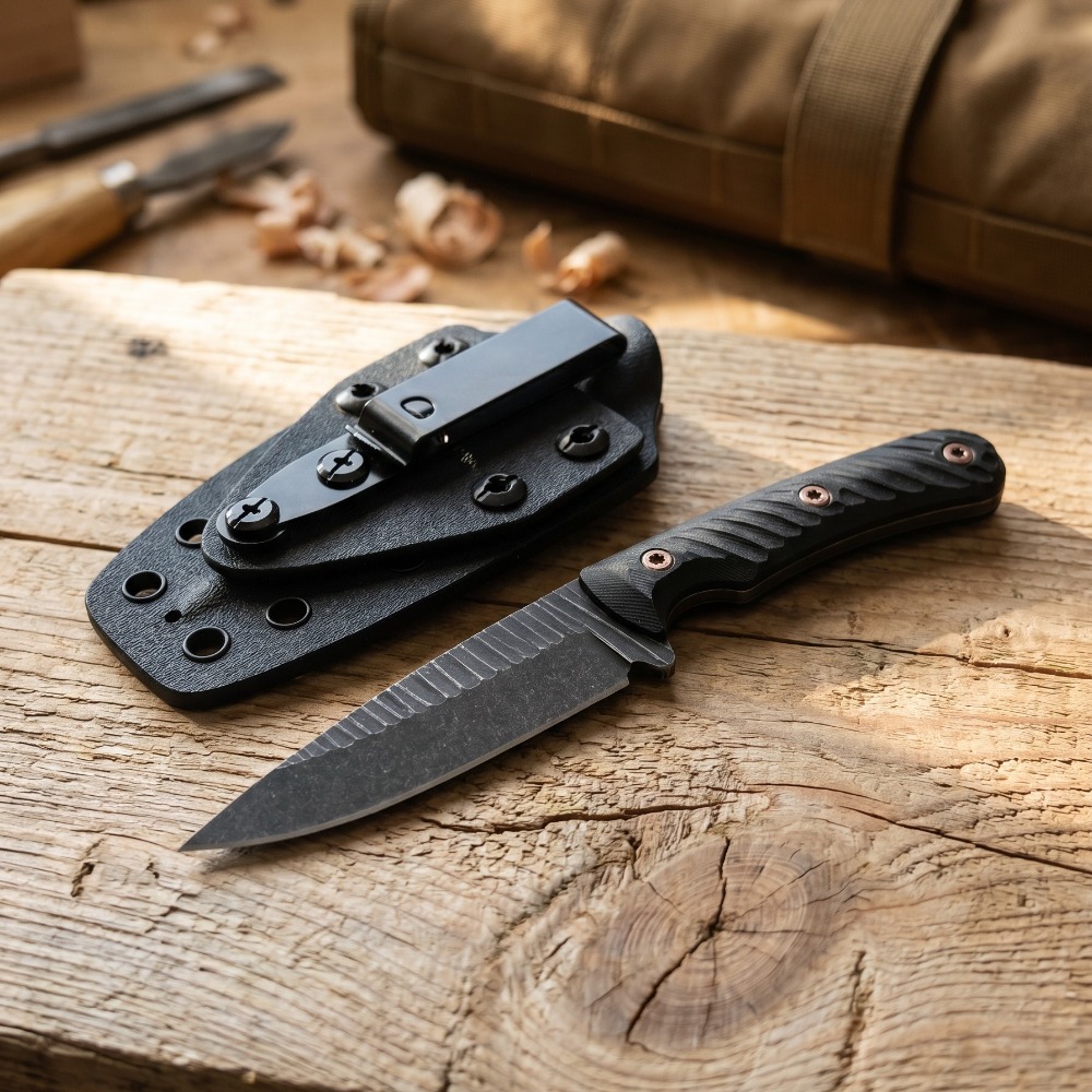 풀탱 부시크래프트 나이프 D2 블레이드 미끄럼 방지 G - Edc Carry Fixed Blade Knife 리뷰 및 가격