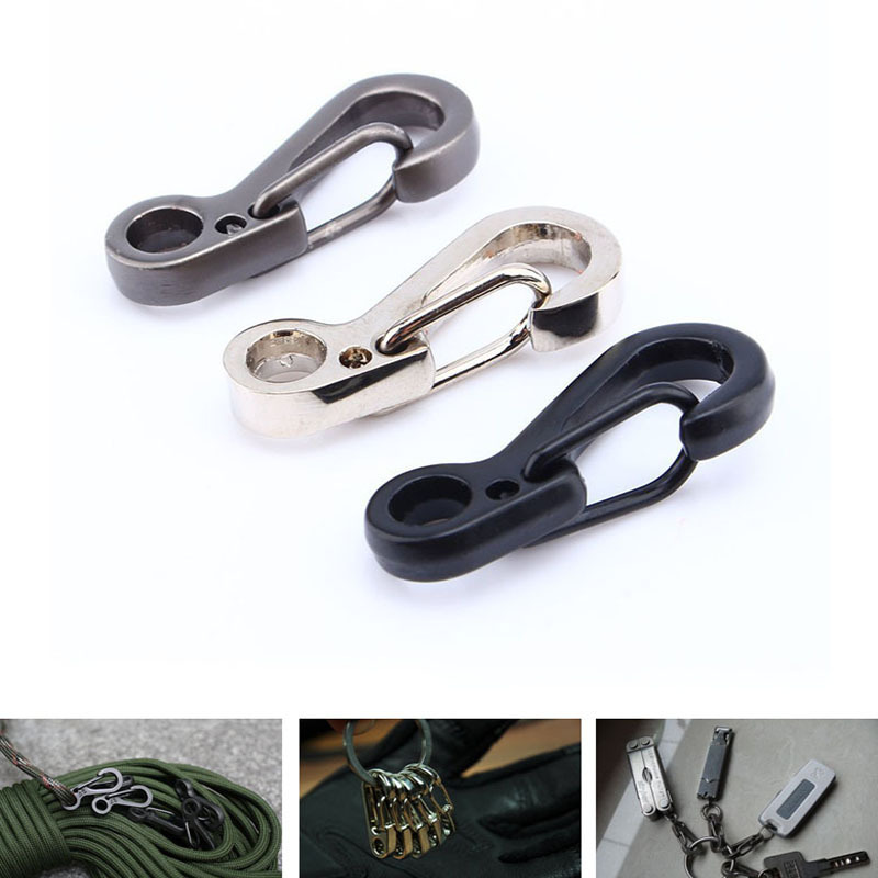 10개/세트 미니 카라비너 파라코드 전술 장비 고리 열 - Edc Carry Kit 리뷰 및 가격