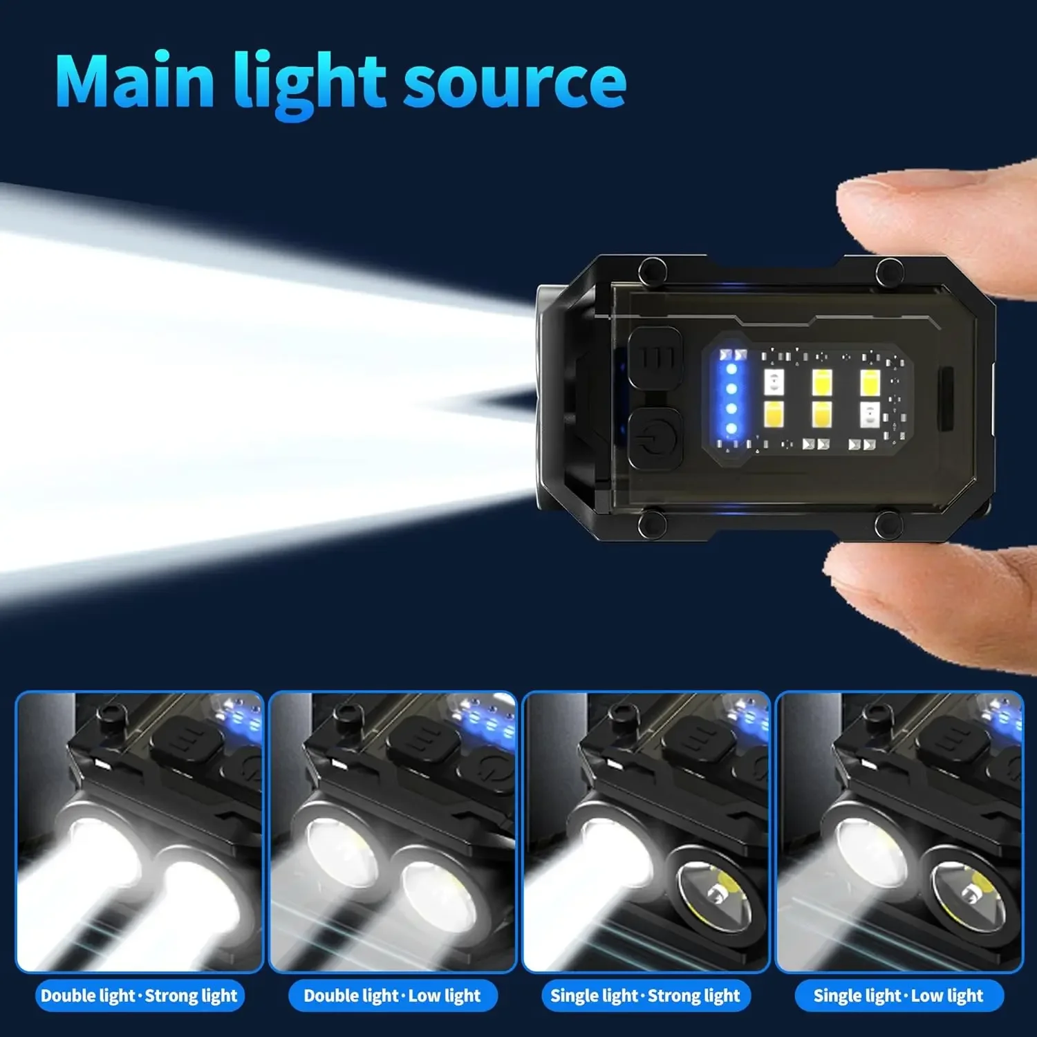 클립온 플래시라이트 충전식 미니 EDC 키체인 토치,  - Keychain Flashlight 리뷰 및 가격