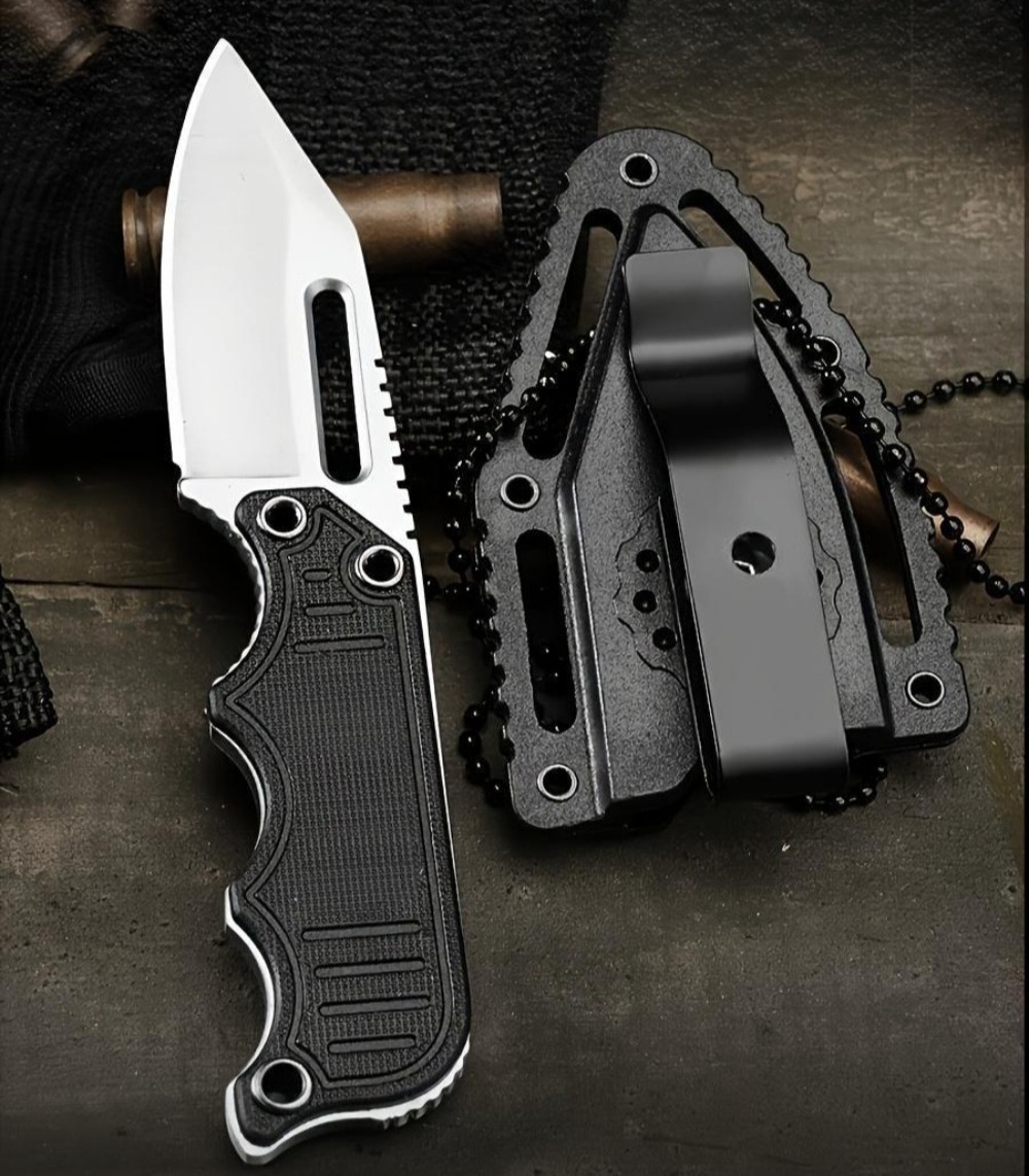 휴대용 넥 나이프, 카이덱스 쉬스 포함, EDC 고정날 - Edc Carry Fixed Blade Knife 리뷰 및 가격