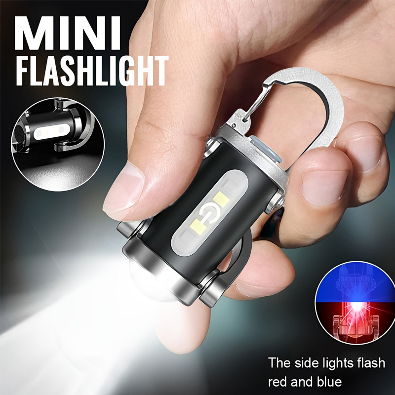 미니 키체인 손전등 충전식 포켓 COB 작업등 야외용  - Keychain Flashlight 리뷰 및 가격