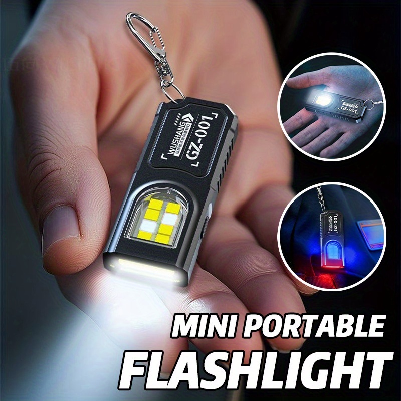 다기능 키체인 손전등 USB 충전식 미니 손전등 COB - Keychain Flashlight 리뷰 및 가격