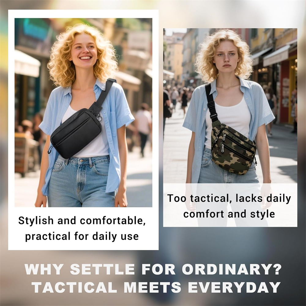숨겨진 휴대용 권총 가방 권총 허리 홀더 파우치 전술  - Edc Concealed Carry Fanny Pack 리뷰 및 가격