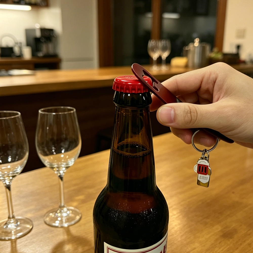 개인 맞춤형 스테인리스 스틸 병따개 열쇠고리, 맞춤형  - Bottle Opener Keyring 리뷰 및 가격