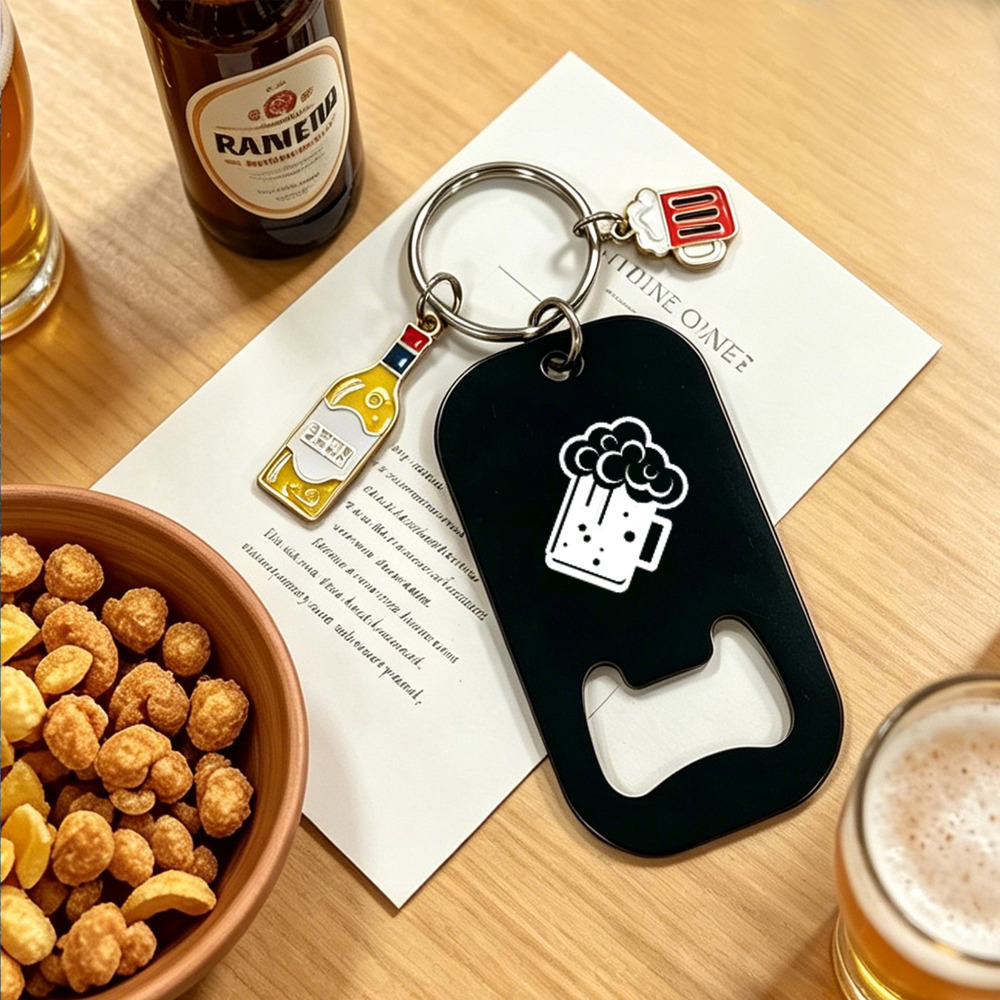 개인 맞춤형 스테인리스 스틸 병따개 열쇠고리, 맞춤형  - Bottle Opener Keyring 리뷰 및 가격