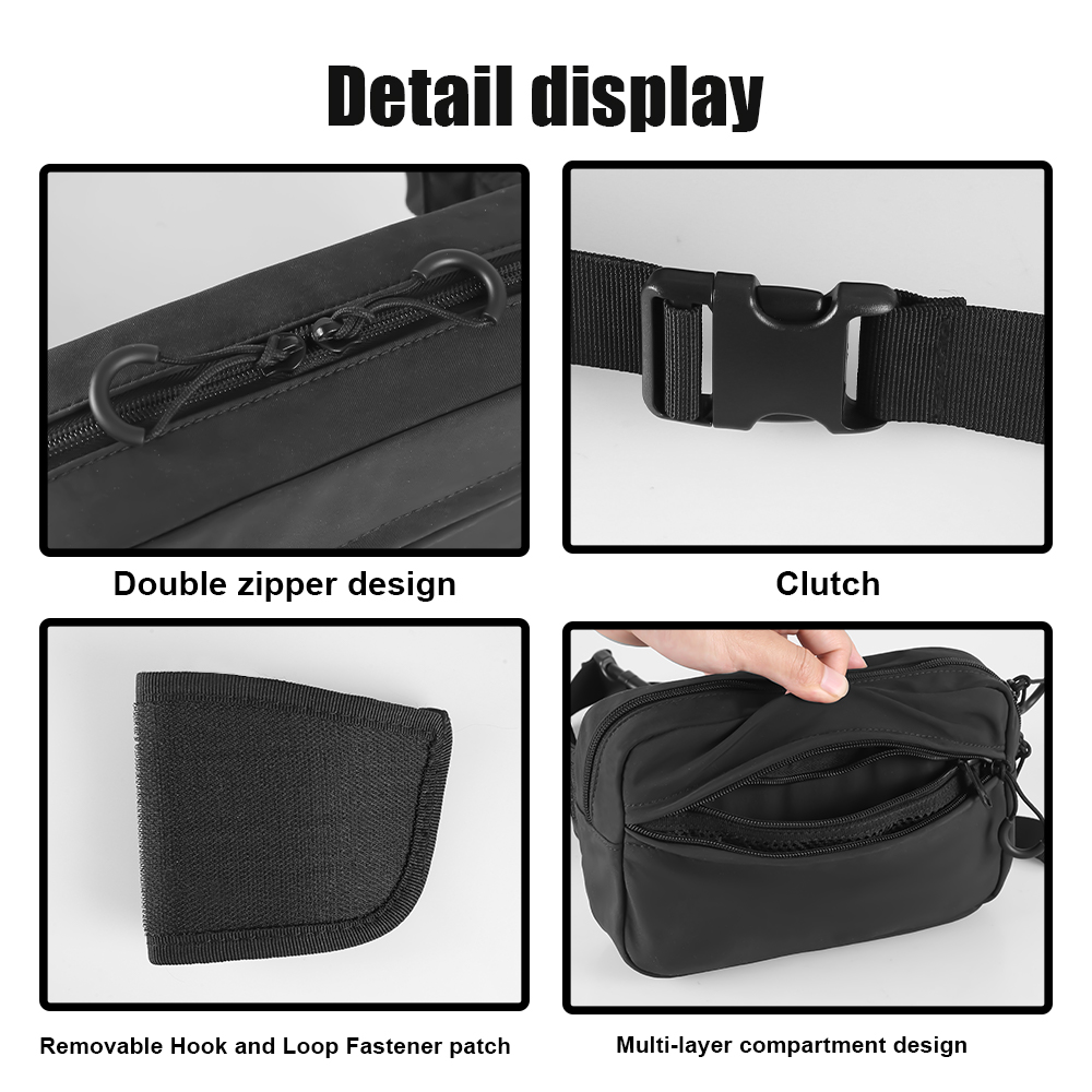 숨김 휴대용 허리 가방 전술 패니 팩 홀스터 권총 파우 - Edc Concealed Carry Fanny Pack 리뷰 및 가격