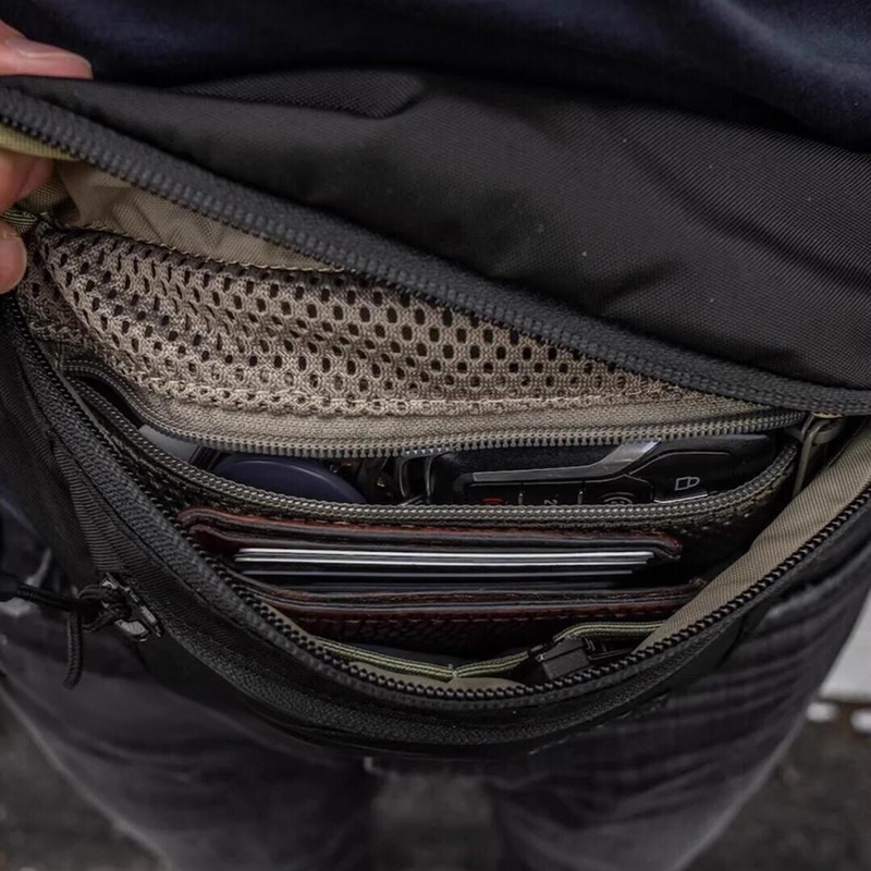 남성용 벨트 백, 조절 가능한 스트랩 허리 가방, 전술 - Edc Carry Bag For Men 리뷰 및 가격
