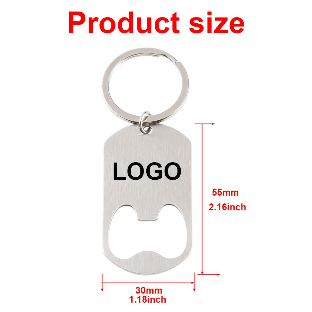 사용자 정의 회사 로고 스테인레스 스틸 열쇠 고리 개인 - Bottle Opener Keyring 리뷰 및 가격
