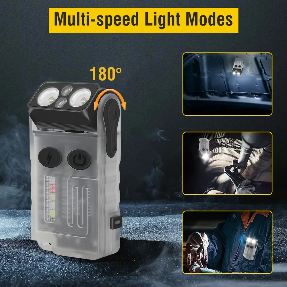 BORUiT V20 버저 EDC LED 키체인 손전등  - Keychain Flashlight 리뷰 및 가격