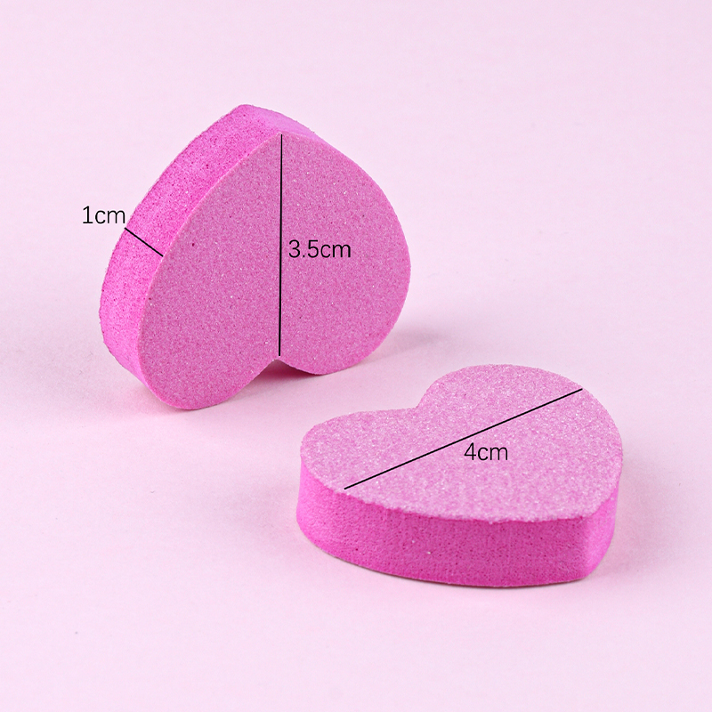 미니 하트 폼 네일 버퍼 블록 50/100개입 100/ - Nail File Titanium 리뷰 및 가격