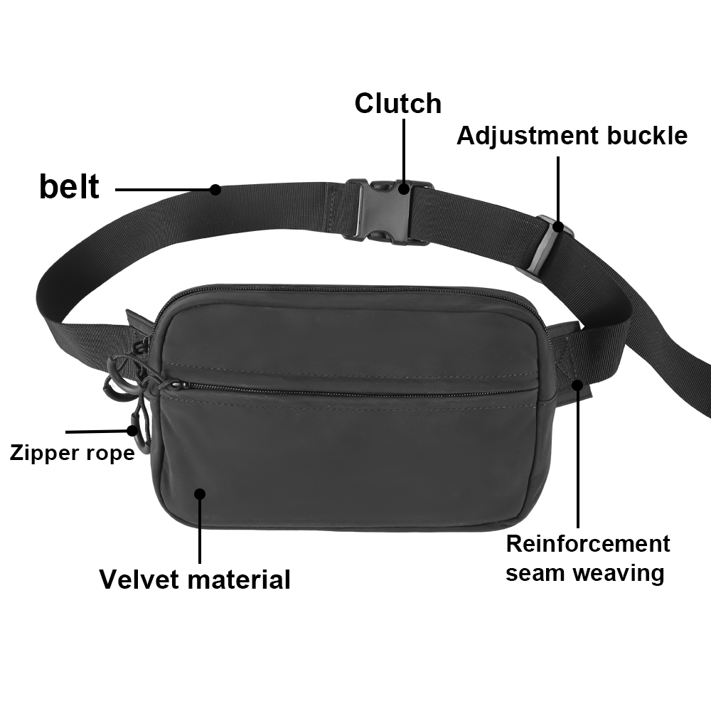 전술 크로스바디 백 권총 허리 팩 은닉형 총기 휴대용  - Edc Concealed Carry Fanny Pack 리뷰 및 가격
