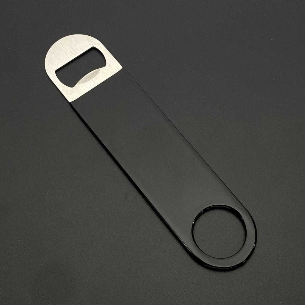 바텐더 맥주 병따개 플랫 스피드 오픈 고무 코팅 스테인 - Bottle Opener Keyring 리뷰 및 가격